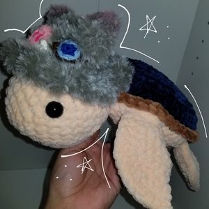Inosuke crochet turtle